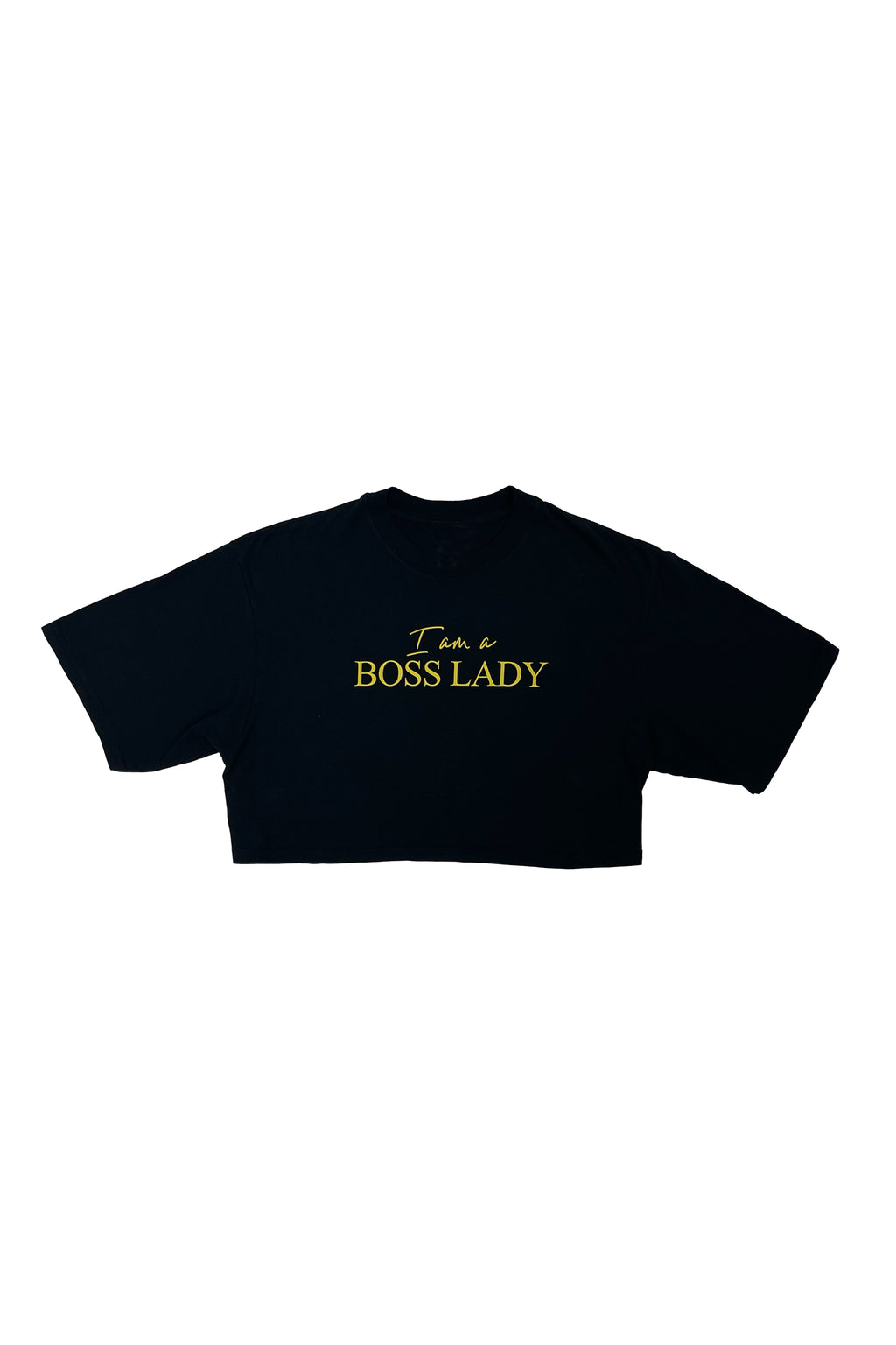 Boss Lady Crop Top Tee